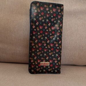 Cath Kidston Navy Blue Travel Wallet